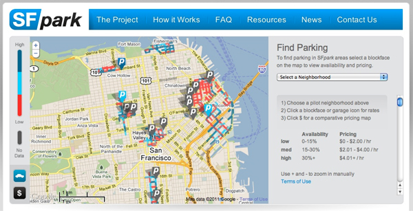 map sf park